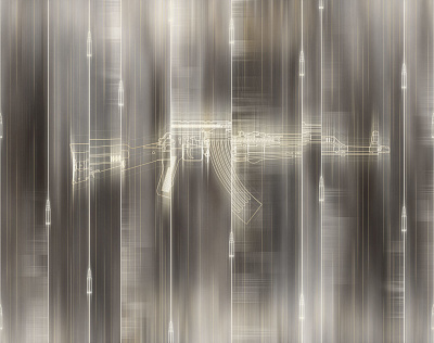 Фотообои АК47 2, Ar-Deco, Factura